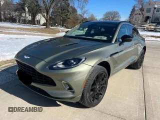 2023 Aston Martin DBX with VIN SD7VUJAW0PTV08884, listed as a Copart auction lot 46737165 with 8,723 mi miles and Clean Title. Bid and sale history available at carsss.com. Image 2.