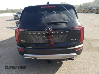 2020 Kia Telluride SX with VIN 5XYP5DHC0LG046674, listed as a Copart auction lot 53241575 with 80,267 mi miles and Salvage title. Bid and sale history available at DreamBid. Image 6.