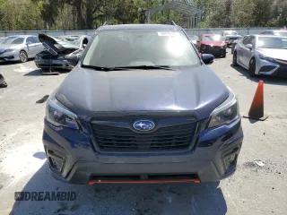 2021 Subaru Forester Sport with VIN JF2SKARC8MH492937, listed as a Copart auction lot 50206965 with 32,466 mi miles and Salvage Title. Bid and sale history available at carsss.com. Image 5.