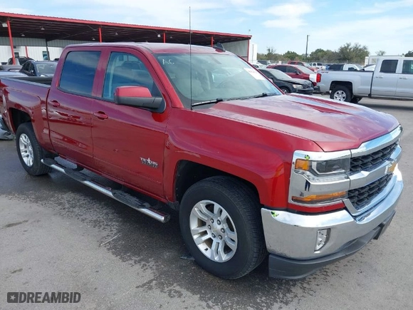 2018 Chevrolet Silverado 1500 LT with VIN 3GCPCREC9JG388257, listed as a IAAI auction lot 41824534 with 96,954 mi miles. Bid and sale history available at carsss.com. Image 1.