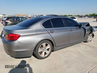 2013 BMW 5 Series 528i with VIN WBAXG5C54DDY34847, listed as a Copart auction lot 51960695 with Not Provided miles and Salvage Title. Bid and sale history available at carsss.com. Image 3.