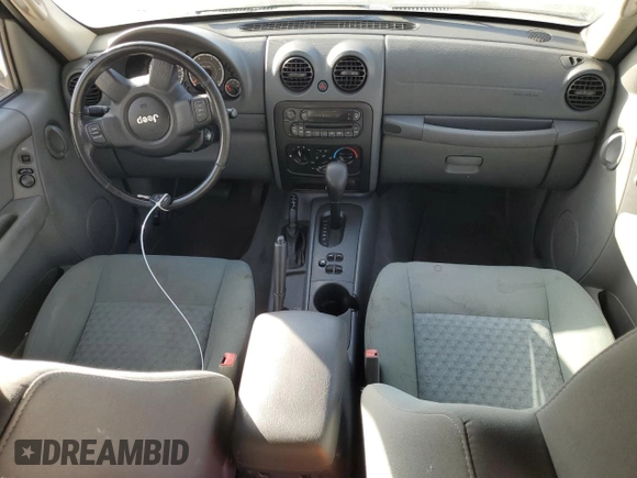 2005 Jeep Liberty Sport with VIN 1J4GL48545W635895, listed as a Copart auction lot 80876564 with 145,108 mi miles and Salvage Title. Bid and sale history available at DreamBid. Image 8.