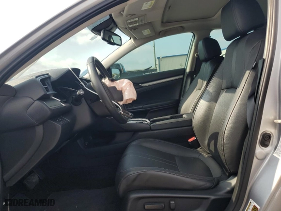 2017 Honda Civic Sedan Touring with VIN 19XFC1F98HE018889, listed as a Copart auction lot 66305154 with 58,571 mi miles and Salvage Title. Bid and sale history available at carsss.com. Image 7.