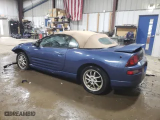 2002 Mitsubishi Eclipse GT with VIN 4A3AE85H02E088795, listed as a Copart auction lot 81313003 with 112,586 mi miles and Salvage Title. Bid and sale history available at carsss.com. Image 2.