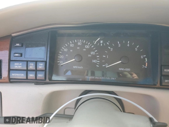 1995 Cadillac Seville Luxury SLS z VIN 1G6KS52Y8SU812826, wystawiony jako Copart lot #75322984 z przebiegiem Nie podano mil oraz Szkoda całkowita • Salvage title. Historia ofert i sprzedaży dostępna na DreamBid. Obrazek 9.