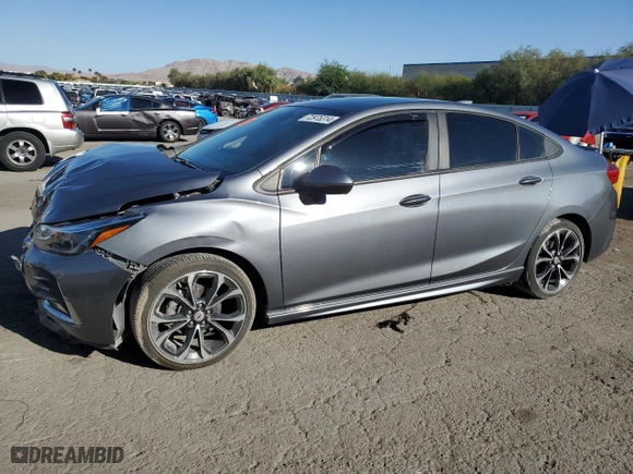 2019 Chevrolet Cruze Premier with VIN 1G1BF5SM1K7119425, listed as a Copart auction lot 72975314 with 83,246 mi miles and Salvage Title. Bid and sale history available at carsss.com. Image 1.