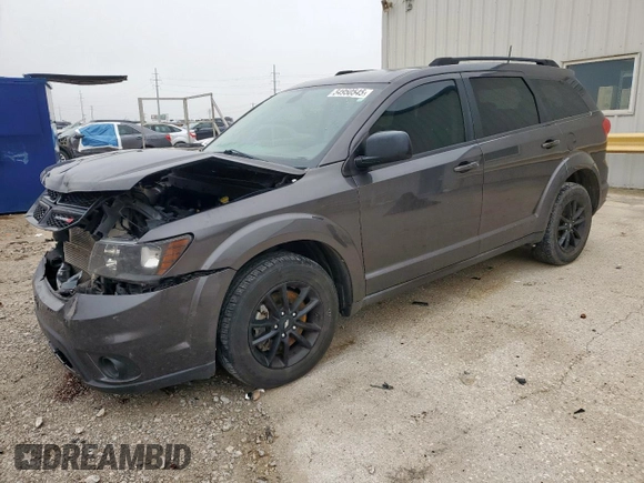 2019 Dodge Journey SE z VIN 3C4PDCBB9KT848399, wystawiony jako Copart lot #54950545 z przebiegiem 102 501 mil mil oraz Szkoda całkowita • Salvage title. Historia ofert i sprzedaży dostępna na DreamBid. Obrazek 1.