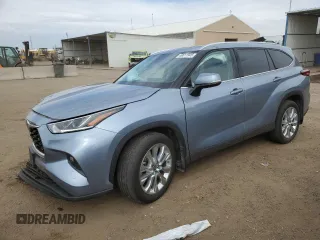 2022 Toyota Highlander Limited z VIN 5TDDZRBH9NS223687, wystawiony jako Copart lot #49611945 z przebiegiem 23 518 mil mil oraz Szkoda całkowita • Salvage title. Historia ofert i sprzedaży dostępna na DreamBid. Obrazek 1.