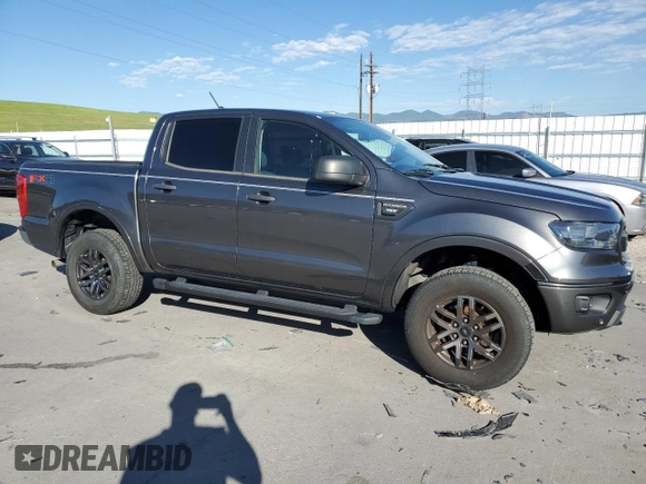 2019 Ford Ranger XL with VIN 1FTER4FH2KLA28612, listed as a Copart auction lot 60520835 with 73,127 mi miles and Salvage title. Bid and sale history available at DreamBid. Image 4.