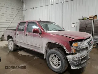 2010 GMC Canyon SLE1 with VIN 1GTJTCDE8A8113426, listed as a Copart auction lot 45753455 with 185,676 mi miles and Salvage Title. Bid and sale history available at carsss.com. Image 4.