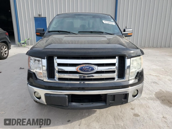 2011 Ford F-150 XL with VIN 1FTFX1CT1BFA69667, listed as a Copart auction lot 47744355 with 176,779 mi miles and Salvage Title. Bid and sale history available at carsss.com. Image 5.
