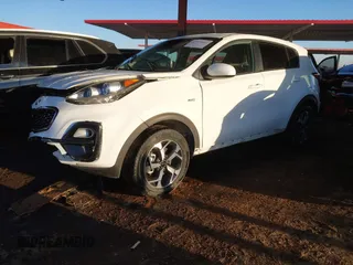 2020 Kia Sportage LX with VIN KNDPMCAC1L7689099, listed as a IAAI auction lot 41619899 with 19,523 mi miles. Bid and sale history available at carsss.com. Image 16.