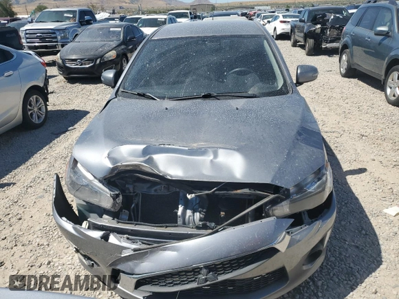 2017 Mitsubishi Lancer ES with VIN JA32U2FU2HU001172, listed as a Copart auction lot 69056794 with 124,450 mi miles and Salvage Title. Bid and sale history available at carsss.com. Image 5.