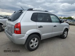 2008 Hyundai Tucson GLS with VIN KM8JM12B28U870149, listed as a Copart auction lot 70970264 with 159,606 mi miles and Salvage Title. Bid and sale history available at carsss.com. Image 3.