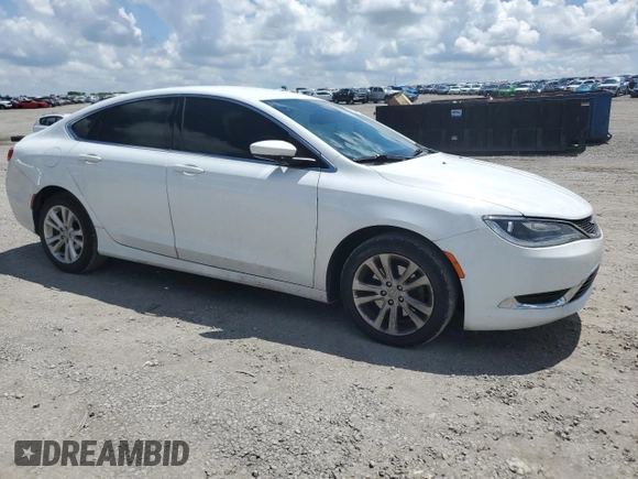 2015 Chrysler 200 Limited with VIN 1C3CCCAB4FN630478, listed as a Copart auction lot 50972515 with 96,311 mi miles and Salvage title. Bid and sale history available at DreamBid. Image 4.