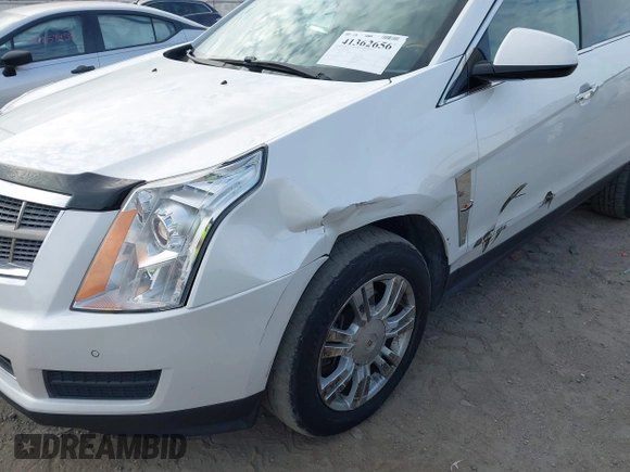 2010 Cadillac SRX Luxury Collection with VIN 3GYFNDEY6AS562281, listed as a IAAI auction lot 41362656 with 123,661 mi miles. Bid and sale history available at carsss.com. Image 6.