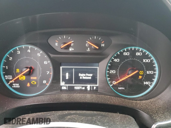 2018 Chevrolet Malibu LT with VIN 1G1ZD5ST6JF144174, listed as a Copart auction lot 47853385 with 112,371 mi miles and Salvage Title. Bid and sale history available at carsss.com. Image 9.