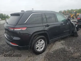 2024 Jeep Grand Cherokee Laredo X with VIN 1C4RJGAG2RC707928, listed as a Copart auction lot 56718855 with 34,126 mi miles and Salvage title. Bid and sale history available at DreamBid. Image 3.