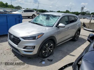 2020 Hyundai Tucson Ultimate with VIN KM8J3CAL5LU197102, listed as a Copart auction lot 61269305 with 91,274 mi miles and Salvage title. Bid and sale history available at DreamBid. Image 1.