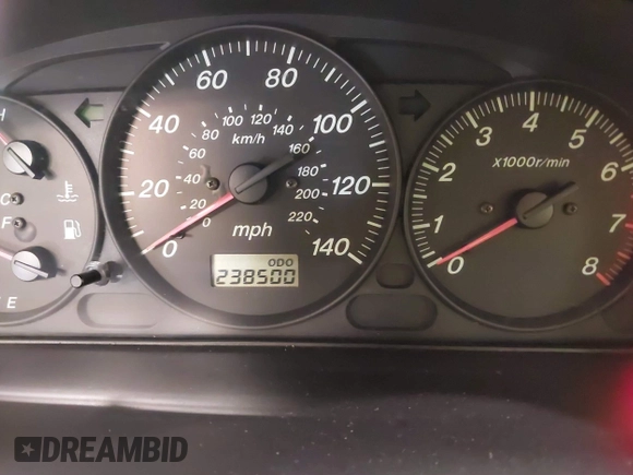 2000 Mazda Protege DX with VIN JM1BJ2226Y0206340, listed as a IAAI auction lot 41645396 with 238,500 mi miles and . Bid and sale history available at DreamBid. Image 15.