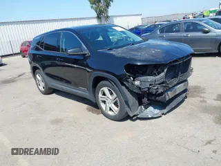 2018 GMC Terrain SLE with VIN 3GKALMEX8JL244173, listed as a IAAI auction lot 41882396 with 81,070 mi miles. Bid and sale history available at carsss.com. Image 1.