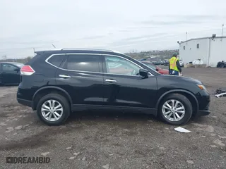 2015 Nissan Rogue SV with VIN KNMAT2MV2FP586911, listed as a IAAI auction lot 41958327 with 124,822 mi miles. Bid and sale history available at carsss.com. Image 12.