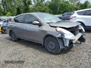 2016 Nissan Versa SV with VIN 3N1CN7AP1GL827640, listed as a Copart auction lot 61102095 with 148,654 mi miles and Salvage title. Bid and sale history available at DreamBid. Image 4.