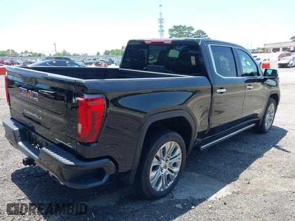 2022 GMC Sierra 1500 Denali with VIN 3GTU9FEL6NG182447, listed as a IAAI auction lot 42256237 with 37,170 mi miles and . Bid and sale history available at DreamBid. Image 4.