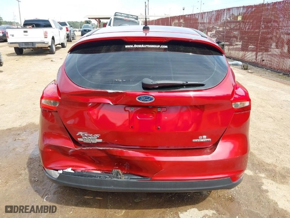 2016 Ford Focus SE with VIN 1FADP3K26GL288926, listed as a IAAI auction lot 41820097 with 189,539 mi miles. Bid and sale history available at carsss.com. Image 6.