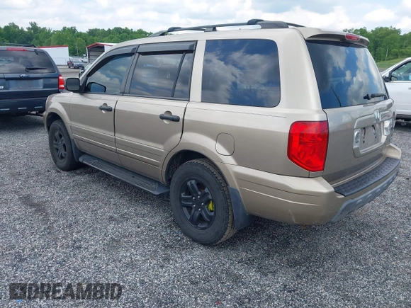 2005 Honda Pilot EX-L z VIN 5FNYF18675B014213, wystawiony jako IAAI lot #42345259 z przebiegiem 244 510 mil mil oraz . Historia ofert i sprzedaży dostępna na DreamBid. Obrazek 3.