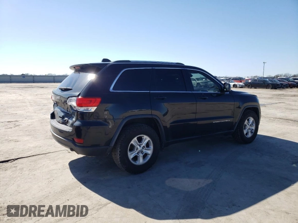 2014 Jeep Grand Cherokee Laredo with VIN 1C4RJEAGXEC217249, listed as a Copart auction lot 48585195 with 131,635 mi miles and Salvage Title. Bid and sale history available at DreamBid. Image 3.