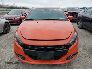 2015 Dodge Dart SXT with VIN 1C3CDFBB1FD301417, listed as a Copart auction lot 51427565 with 129,131 mi miles and Salvage Title. Bid and sale history available at carsss.com. Image 5.