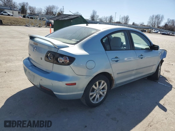 2007 Mazda 3 i Touring with VIN JM1BK12F371666350, listed as a Copart auction lot 48012045 with 169,235 mi miles and Salvage Title. Bid and sale history available at DreamBid. Image 3.