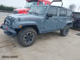 2015 Jeep Wrangler Unlimited Rubicon Hard Rock with VIN 1C4HJWFG1FL679873, listed as a IAAI auction lot 41508722 with 97,165 mi miles. Bid and sale history available at carsss.com. Image 17.