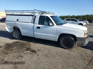2005 Chevrolet Silverado 1500 Work Truck with VIN 1GCEC14X45Z226541, listed as a Copart auction lot 51903105 with 307,751 mi miles and Salvage Title. Bid and sale history available at carsss.com. Image 4.