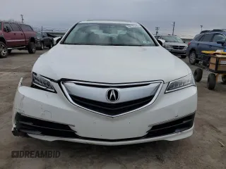 2017 Acura TLX with VIN 19UUB1F30HA010750, listed as a Copart auction lot 88780395 with 53,490 mi miles and Salvage Title. Bid and sale history available at carsss.com. Image 5.