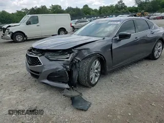 2022 Acura TLX Technology with VIN 19UUB5F45NA002431, listed as a Copart auction lot 63134745 with 41,316 mi miles and Salvage title. Bid and sale history available at DreamBid. Image 13.