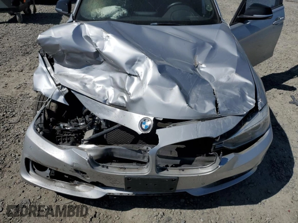 2015 BMW 3 Series 328i with VIN WBA3A5G51FNS87608, listed as a Copart auction lot 53119765 with 92,287 mi miles and Salvage Title. Bid and sale history available at carsss.com. Image 13.