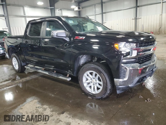 2019 Chevrolet Silverado 1500 LT with VIN 3GCUYDED7KG105405, listed as a Copart auction lot 50921155 with 106,242 mi miles and Salvage Title. Bid and sale history available at carsss.com. Image 4.