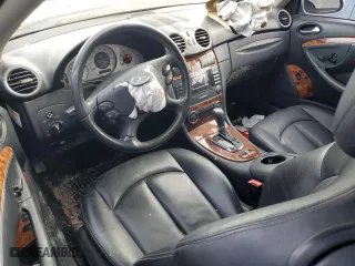 2006 Mercedes-Benz CLK-Class 5.0L with VIN WDBTK75G56T069553, listed as a Copart auction lot 80439254 with 84,715 mi miles and Salvage Title. Bid and sale history available at carsss.com. Image 8.