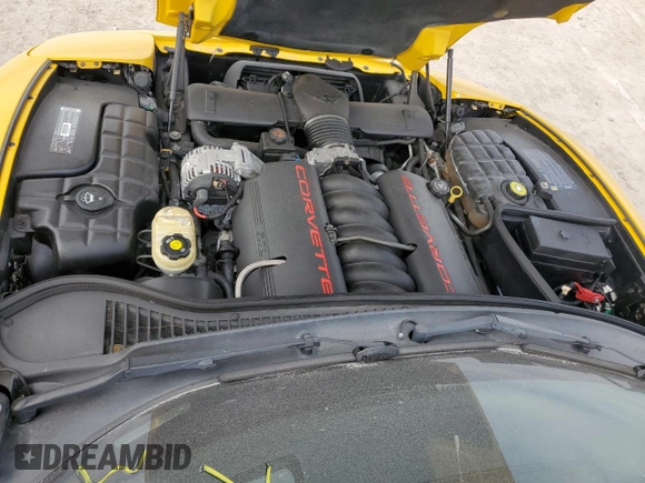 2002 Chevrolet Corvette with VIN 1G1YY32G925134639, listed as a Copart auction lot 76162224 with 0 mi miles and Salvage Title. Bid and sale history available at carsss.com. Image 11.