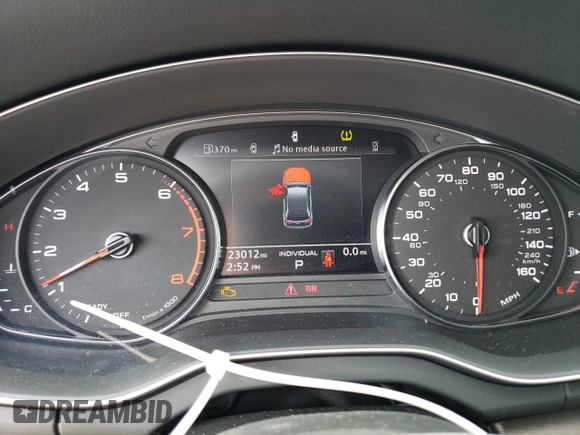 2021 Audi Q5 with VIN WA1AABFYXM2050645, listed as a Copart auction lot 53162383 with 23,012 mi miles and . Bid and sale history available at DreamBid. Image 9.