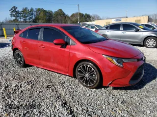 2020 Toyota Corolla LE with VIN 5YFEPRAE4LP086956, listed as a Copart auction lot 87750105 with 83,822 mi miles and Salvage Title. Bid and sale history available at carsss.com. Image 4.