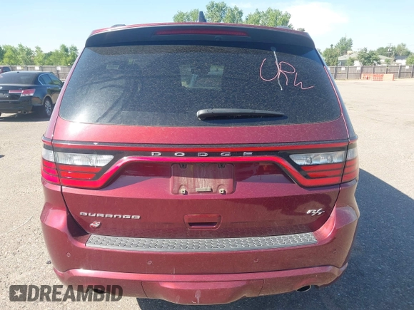 2024 Dodge Durango R/T Premium with VIN 1C4SDJCT6RC185613, listed as a IAAI auction lot 42699197 with 27,136 mi miles and . Bid and sale history available at DreamBid. Image 17.