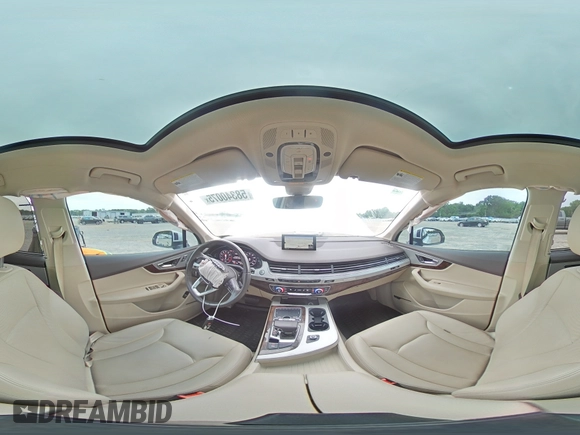 2018 Audi Q7 Premium Plus с VIN WA1LHAF73JD047088, выставлен на аукционе Copart как лот 58340075 с пробегом 56 240 миль миль и Списание • Salvage title. История ставок и продаж доступна на DreamBid. Изображение 15.