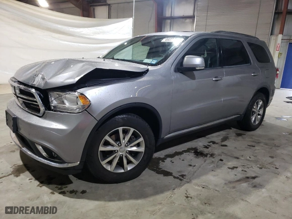 2015 Dodge Durango Limited with VIN 1C4RDJDG6FC746193, listed as a Copart auction lot 49232025 with 109,619 mi miles and Salvage Title. Bid and sale history available at carsss.com. Image 1.