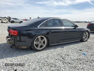 2013 Audi A8 3.0L с VIN WAUAGAFDXDN003929, выставлен на аукционе Copart как лот 44928465 с пробегом 186 921 миль миль и Списание • Salvage title. История ставок и продаж доступна на DreamBid. Изображение 3.