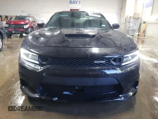 2019 Dodge Charger Scat Pack with VIN 2C3CDXGJ2KH520373, listed as a Copart auction lot 43626485 with 29,582 mi miles and Salvage Title. Bid and sale history available at DreamBid. Image 5.