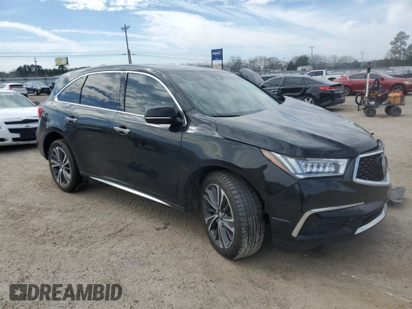 2020 Acura MDX Technology z VIN 5J8YD3H58LL007727, wystawiony jako Copart lot #45608205 z przebiegiem 42 627 mil mil oraz Nie do naprawy • Non repairable. Historia ofert i sprzedaży dostępna na DreamBid. Obrazek 4.