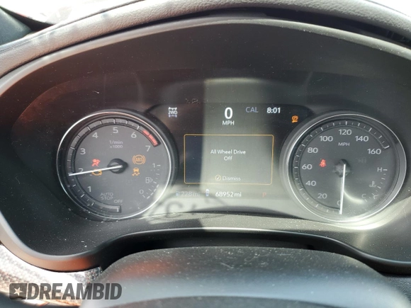 2020 Cadillac XT4 AWD Sport with VIN 1GYFZFR4XLF019742, listed as a Copart auction lot 51168485 with 68,952 mi miles and Clean title. Bid and sale history available at DreamBid. Image 9.